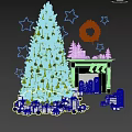 Christmas tree 3d model