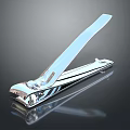 Shiny Stainless Steel Nail Clipper For Daily Household Manicure Tool