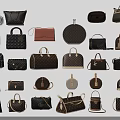 Fashionable Women's Bags Collection With Various Styles Different Colors Tote Shoulder And Clutch