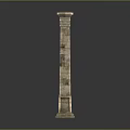 Columns Stone Columns Stone Columns Old Columns Roman Columns Roman Columns Classical Columns Greek Columns 3d model