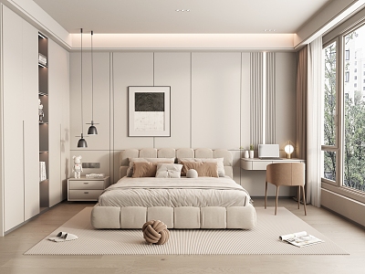 Modern Bedroom 3d model