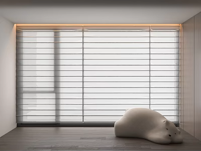 Modern Curtains 3d model
