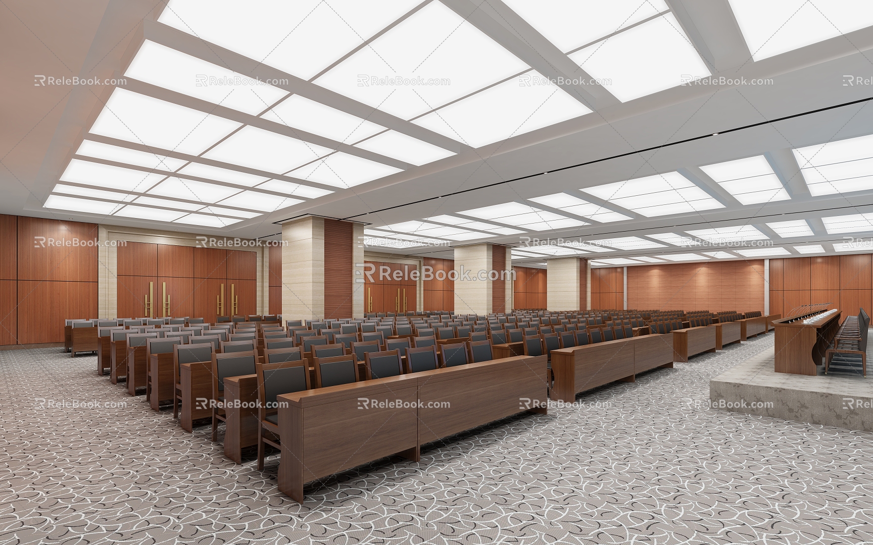 Conference Room Conference Video Negotiation Room Seminar Room Report Hall Reception Room Training Room Conference Table Training Table 3d model