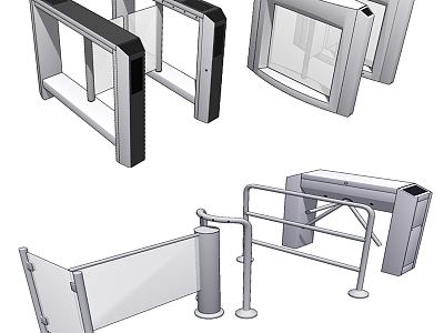 Modern gate safety gate model