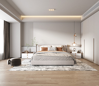 Modern Bedroom 3d model