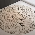 Modern Middle Round Carpet Italian Carpet Round Carpet Children's Carpet Modern 3d model