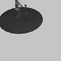 Large Metallic Industrial Cranes As Heavy Duty Industrial Equipment With Steel Frame And Lifting Mechanism