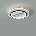 Modern Minimalist Ceiling Lights With Rectangular Diamond And Circular Shapes