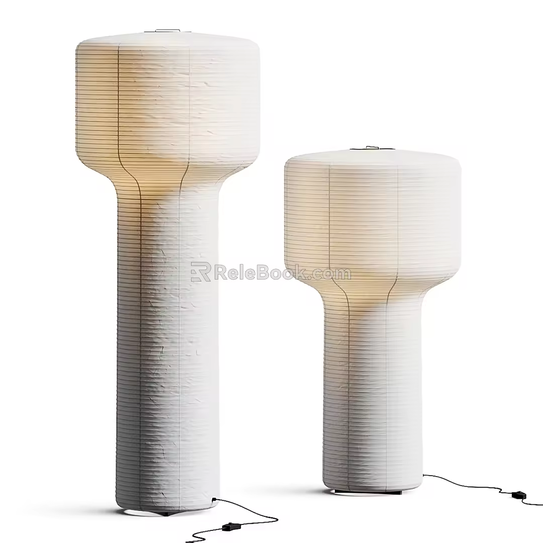 Modern floor lamp 3d model