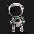 Cute robot science fiction robot cartoon robot intelligent robot small robot 3d model