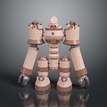 Robot Robot Assistant Small Robot Robot Butler Robot Butler Figure Game Figure 3d model