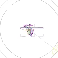 Aerial Planning of Modern Octagonal Building with Glass Dome and Surrounding Greenery Roads