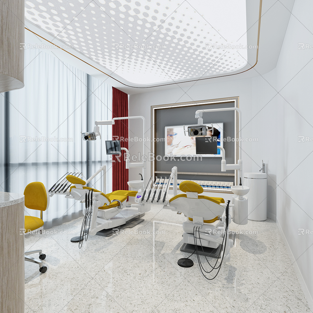 Modern Dental Room 3d model