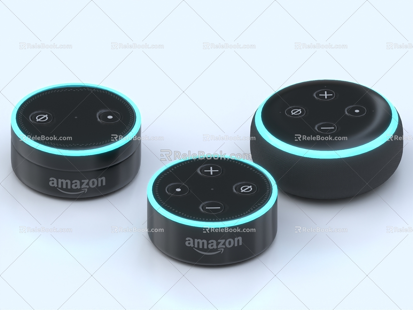 Smart Speaker Audio Speaker Car Speaker 3d model