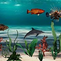 Submarine Series Deep Sea Fish Submarine Fish Fish Tropical Fish 3d model