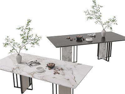 Modern dining table model