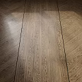 Natural Wood Grain Wooden Flooring With Warm Brown Tone And Herringbone Pattern Design
