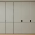 Contemporary Wardrobe Interior Design With Sleek Panel Doors And Drawer Storage