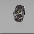 Sevagnya Fashionable Watch With Metal Chain Strap And Decorative Dial Design