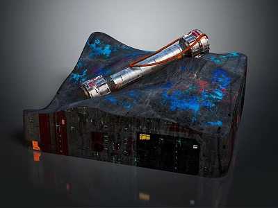 Modern Grenade Sci-Fi Grenade 3d model