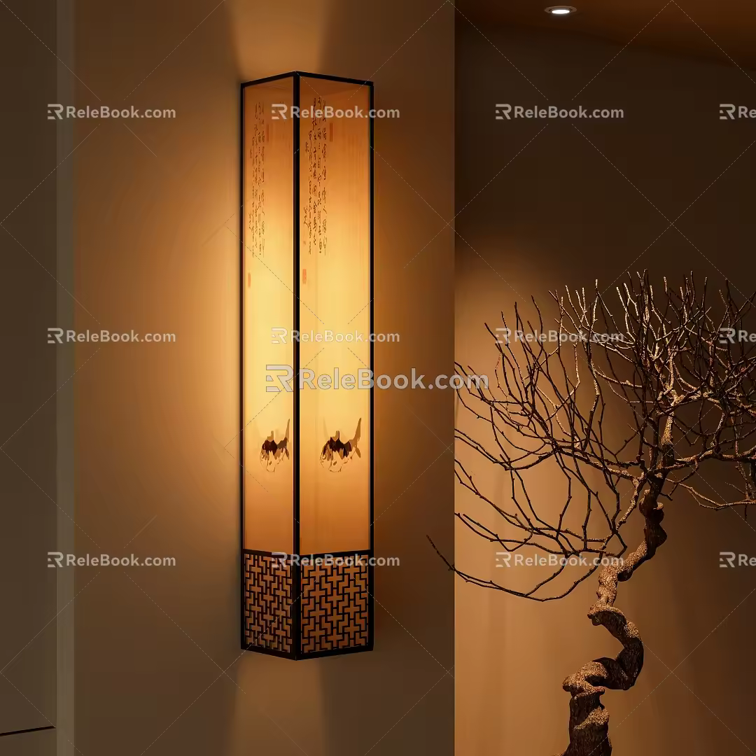 Wall lamp 3d model