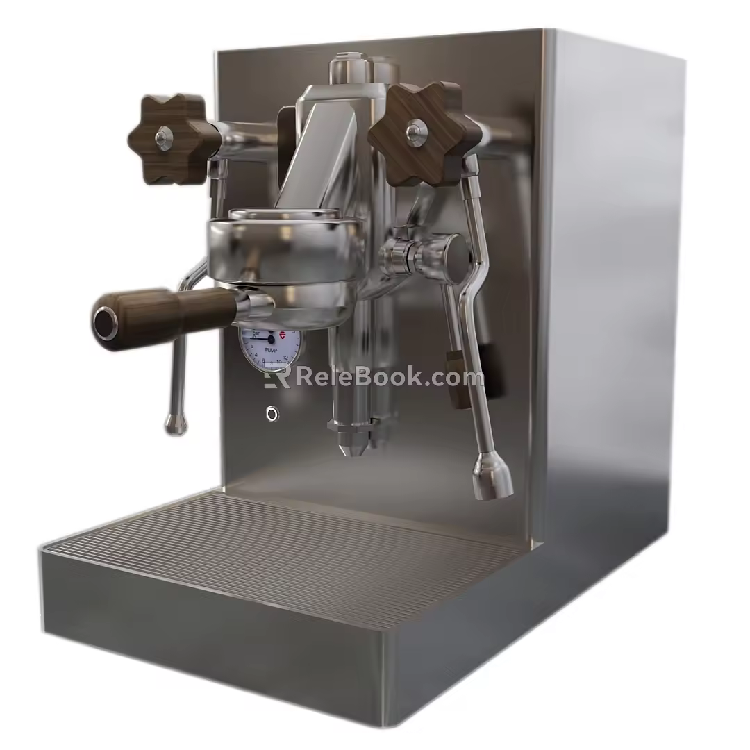 Coffee machine Lelit MaraX coffee machine 3d model
