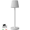 Modern White Floor Lamp with Pleated Shade for Contemporary Home Decor