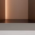 Sleek Modern Display Cabinet With Built In LED Lighting And Multiple Shelves