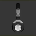Modern Over Ear Headphones With Black Silver Design And High Quality Audio
