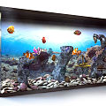 Fish tank 3d model