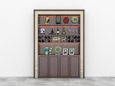 New Chinese Decorative Cabinet model