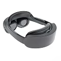 Sleek Black VR Headset Modern Digital Gadget for Virtual Reality Experience 3d model