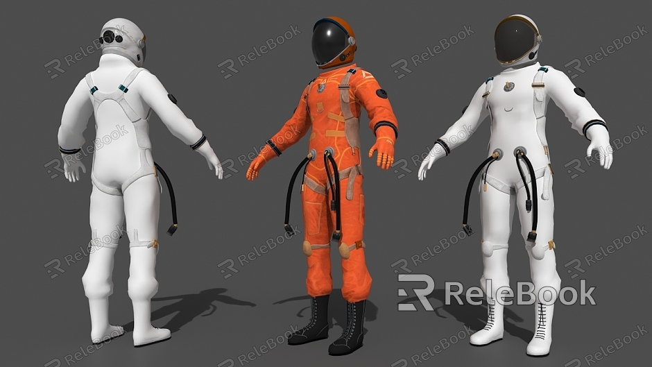 female astronaut model