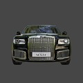 President Orus Limousine 3d model