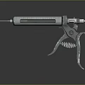 Durable Stainless Steel Manual Syringe With Spring Trigger And Precision Nozzle