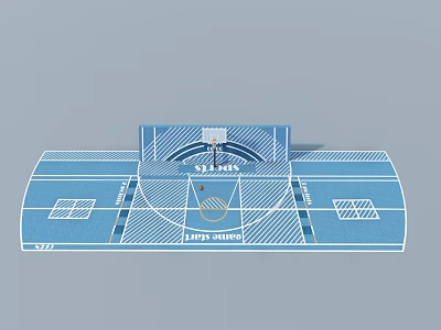 Modern Flush Door Design With Smooth Surface For Interior Applications 3d model