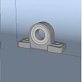 High Quality Metal Bearing Housing Hardware Tool for Industrial Mechanical Applications