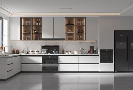 Modern Kitchen 3d model