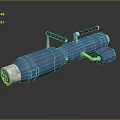 Science Fiction Firearms Next Generation Firearms Science Fiction Game Gun Game Firearms Game Gun Concept Gun Laser Gun 3d model