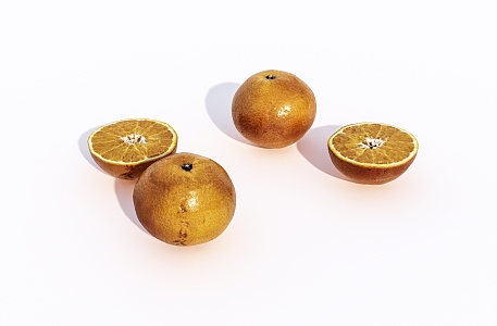 fruit orange 3d model