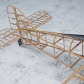 modern aircraft 3d model