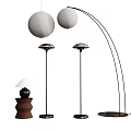 Floor lamp decorative lamp star stool table lamp side table lamp 3d model
