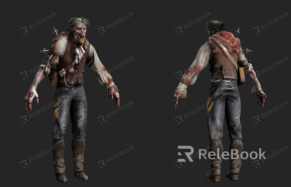 Horror zombie horror thriller movie zombie zombie monster games can do action model