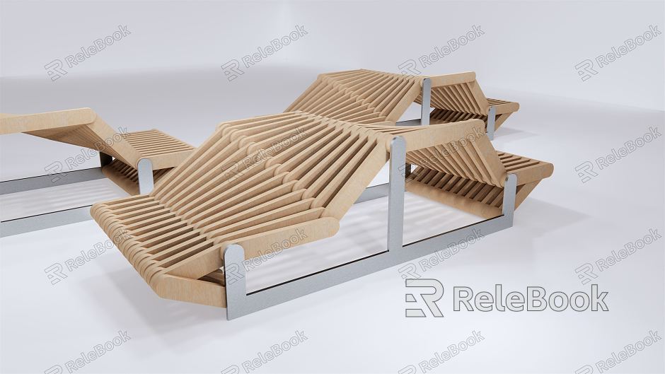 Modern Outdoor Chair Landscape Seat model