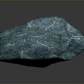 Wooden Stone Featuring Turquoise Blue Green Natural Texture Irregular Shape And Glossy Surface