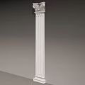Roman Column 3d model