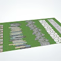 Stone Stepping Path Design In Garden Landscape With Grass And Irregular Stones