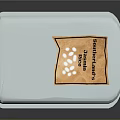 Transparent Plastic Storage Bag with Ultimate Storage Solution Label for Home Organizing
