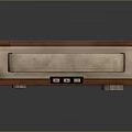 Vintage Zenith Radio With Long Wave Medium Wave And Wooden Case Design