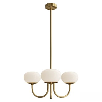 Vintage chandelier 3d model